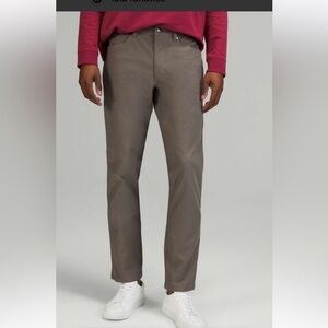 NWOT LULULEMON MENS ABC CLASSIC FIT PANT 34” “UTILITECH” DARK OLIVE GREEN CASUAL